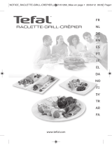 Tefal INOX & DESIGN RACLETTE & GRIL PLANCHA Manual do proprietário