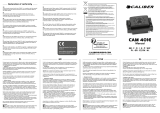 Caliber CAM401E Manual do proprietário