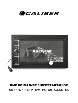 Caliber RMD801DAB-BT Guia rápido