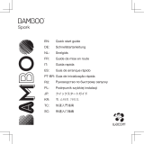Wacom Bamboo Spark tablet sleeve (CDS-600P) Manual do usuário