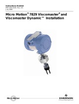 Micro Motion Viscomaster Viscosity Meter - Model 7829 Manual do proprietário