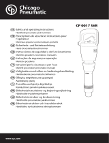 Chicago Pneumatic CP 0017 Instruções de operação