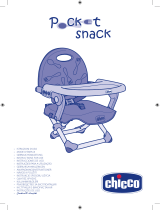 Chicco Pocket Snack Booster Seat Manual do usuário
