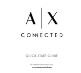 Armani Exchange AXT1002 Manual do usuário