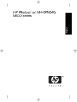 Mode d'Emploi PhotoSmart M440 Serie Manual do proprietário