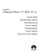 Mode d'Emploi pdf Huawei MediaPad T1 8.0 PRO Guia rápido
