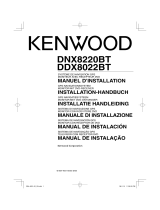 Kenwood DNX 8220 BT Instruções de operação