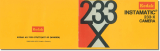 Kodak Instamatic 233-X Guia de usuario