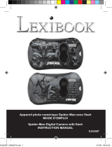 Lexibook SPIDER-MAN DIGITAL CAMERA WITH FLASH Manual do proprietário