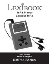 Lexibook DMP63 BB Manual do usuário
