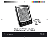 Lexibook Touchman TM455 Manual do usuário