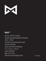 Misfit Ray Manual do usuário