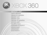 Microsoft Xbox 360 Carte mémoire Guia de usuario
