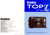 KONICA Top's EF-200 Manual do proprietário