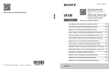 Sony Série ILCA-68K Manual do usuário