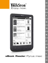 Trekstor eBook Reader Pyrus® maxi Guia de usuario