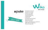 Mode d'Emploi Upulse Manual do usuário