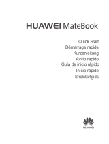 Huawei MateBook Series User MateBook HZ-W29 Guia rápido