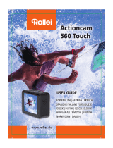 Rollei Actioncam 560 Touch Guia de usuario