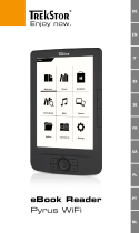 TrekStor eBook-Reader Pyrus Series Pyrus WiFi Manual do usuário