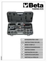 Beta 1609C/C5 Instruções de operação