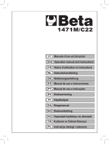 Beta 1471M/C22 Instruções de operação