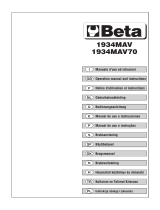 Beta 1934MAV Instruções de operação