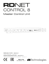 dBTechnologies CONTROL 8 Manual do proprietário