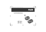Flex Akku 18,0 Volt Li-Ion, 2,5 Ah Manual do usuário