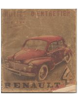 Renault 4cv Manual do proprietário