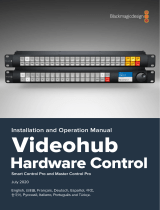 Blackmagic Videohub Hardware Control  Manual do usuário