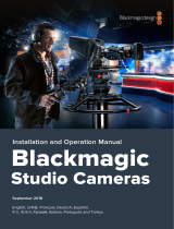 Blackmagic Studio Camera  Manual do usuário