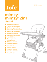 Joie  mimzy™ 2in1  Manual do proprietário