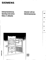 Siemens KI20F40/33 Manual do proprietário