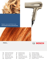 Bosch PHD5781/01 Manual do usuário