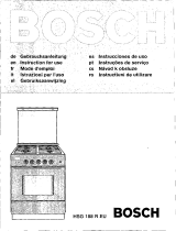 Bosch HSG188REU/01 Manual do usuário