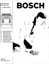 Bosch HSV288REU/03 Manual do usuário