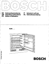 Bosch KUR1506/43 Manual do proprietário