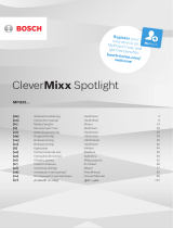 Bosch CleverMixx MFQ25 Serie Manual do usuário