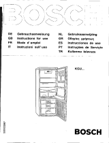 Bosch KGU4020NE/03 Manual do usuário