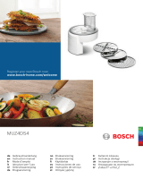 Bosch MUM48R1/07 Manual do usuário