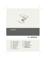 Bosch MUZ6FW4(00) Manual do usuário