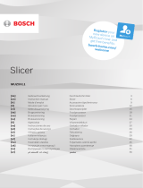 Bosch MUZ5VL1 Manual do usuário