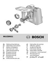 Bosch MUZ8NS1(00) Manual do usuário