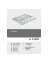 Bosch PPW3320 Manual do proprietário