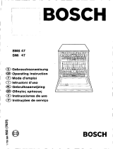 Bosch SMI4700/03 Manual do usuário