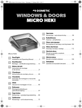 Dometic Micro Heki Instruções de operação