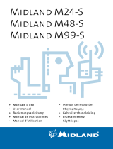 Midland M48-S, Paar, B-WARE Manual do proprietário