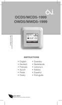 OJ Electronics OWD5 Instruções de operação