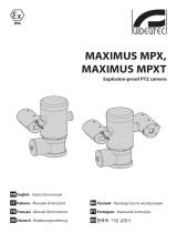 Videotec MAXIMUS MPX Manual do usuário